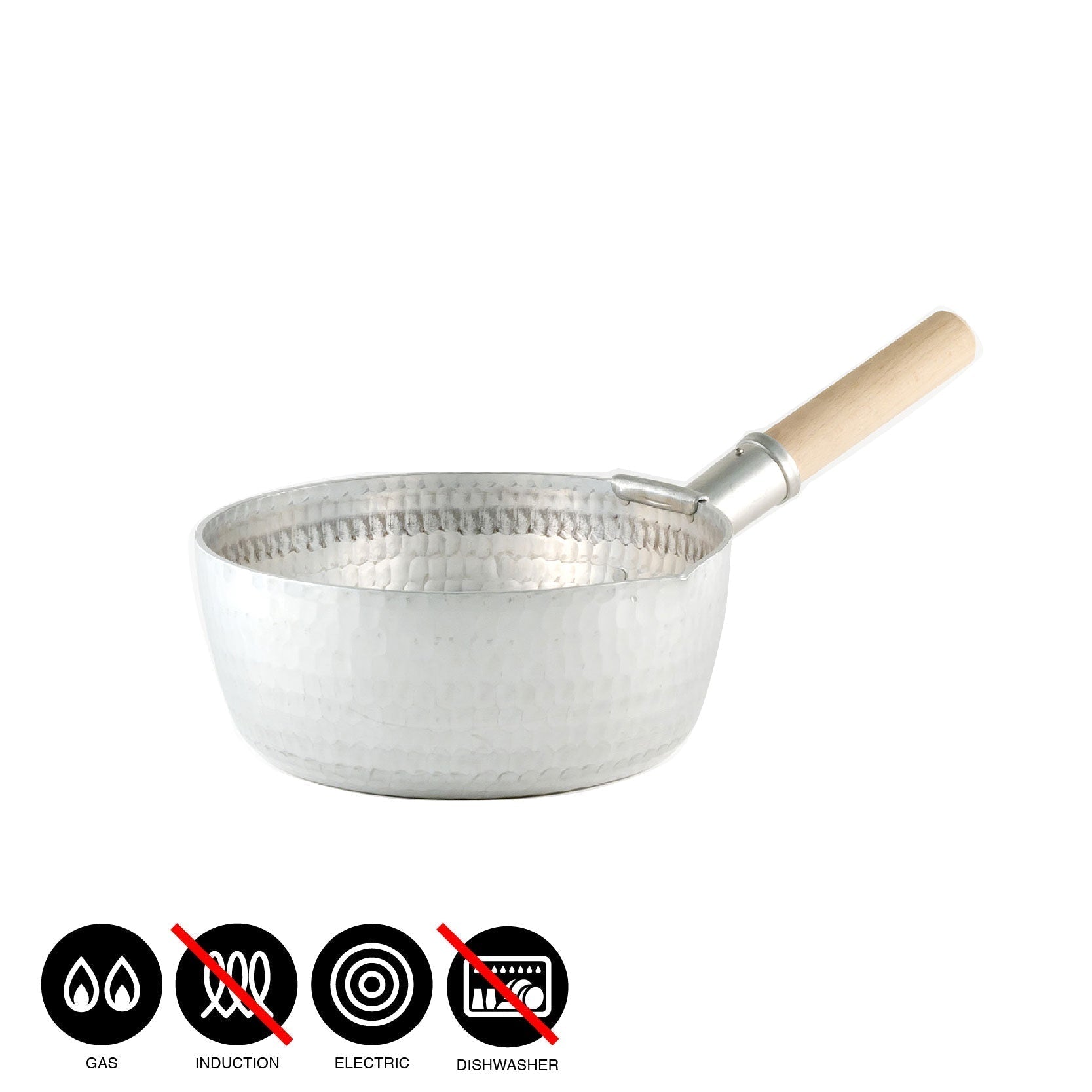 CASSEROLE YUKIHIRA EN ALUMINIUM HIMENO