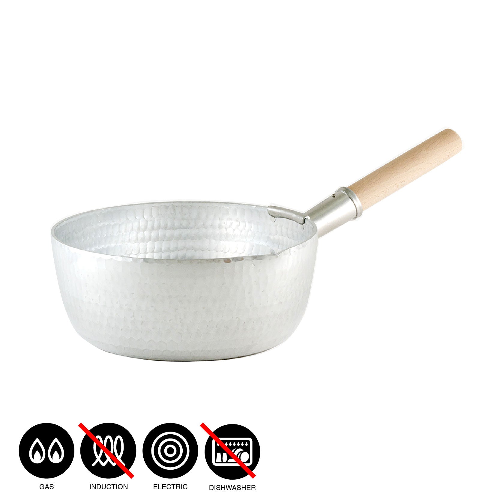CASSEROLE YUKIHIRA EN ALUMINIUM HIMENO