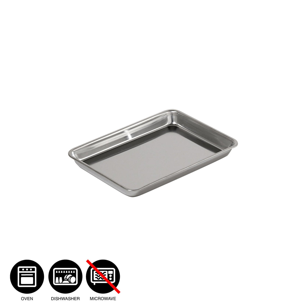 未使用 ADA STAINLESS STEEL TRAY ADAステンレストレー CLOVER Shallow Stainless Tray 8 inch
