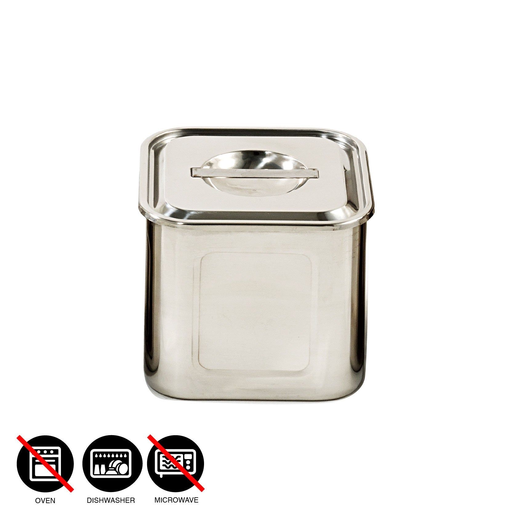 POT INOX CARRE