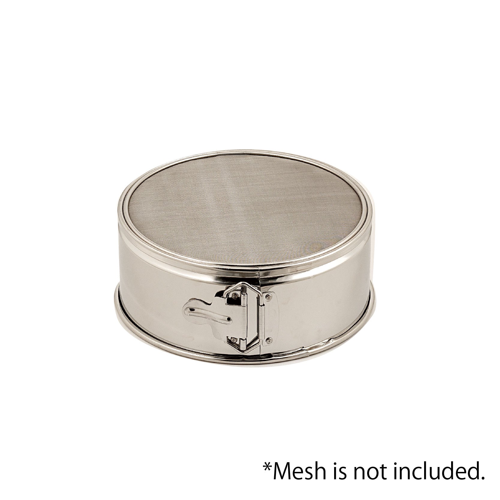Stainless steel mesh sieve frame 24cm